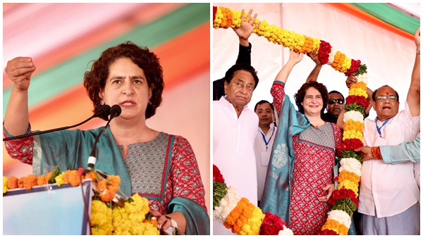 Priyanka-Gandhi-in-Damoh-said-What-do-you-think-of-women