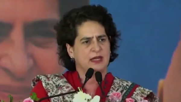Priyanka Gandhi in Dausa Rajasthan 2023