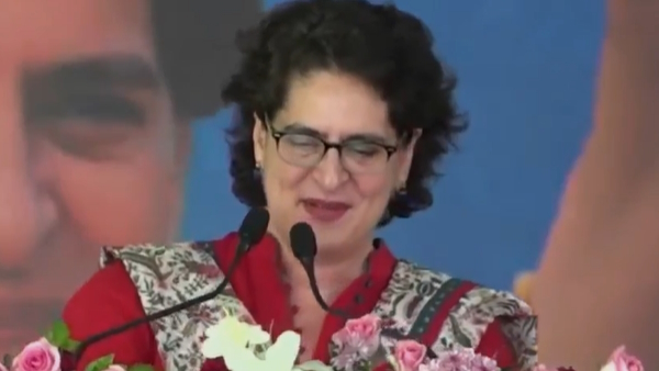Priyanka Gandhi in dausa Rajasthan 