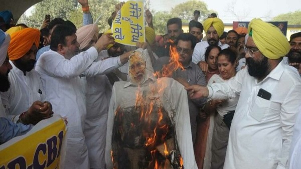 Protest against action over Sanjay Singh
