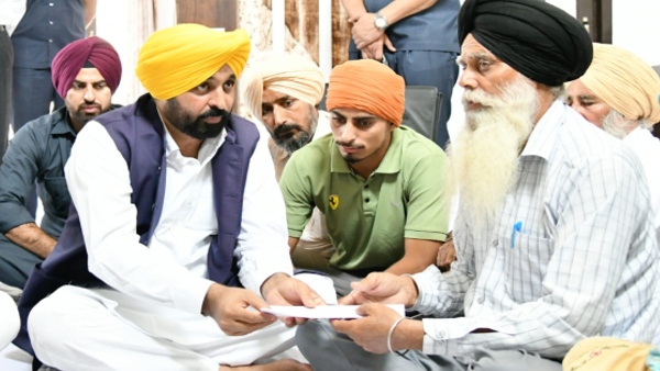Punjab CM Bhagwant Mann in Mansa 