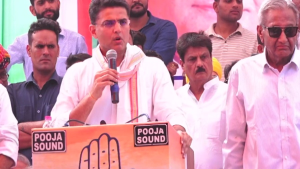 Sachin Pilot in Neemkathana