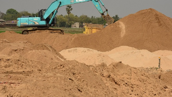 sand mining in Andhra Pradesh
