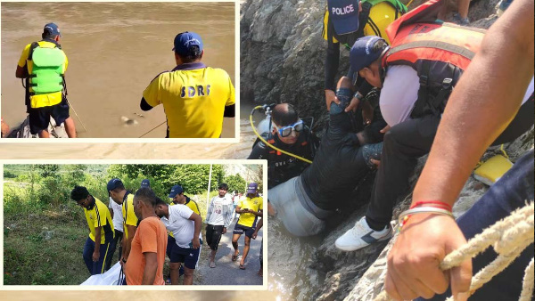 young man Vikas Nagar died due to drowning, another young man Rishikesh drowned Ganga river.