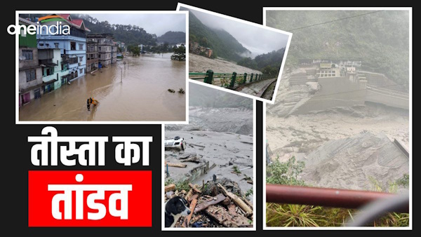 massive flood suddenly occur in Sikkim