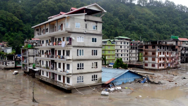 Sikkim flash floods