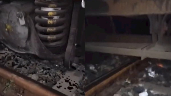 बिहार: बक्सर में पटरी से उतरी मालगाड़ी 