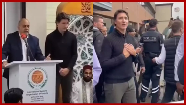 Trudeau booed during visit to mosque