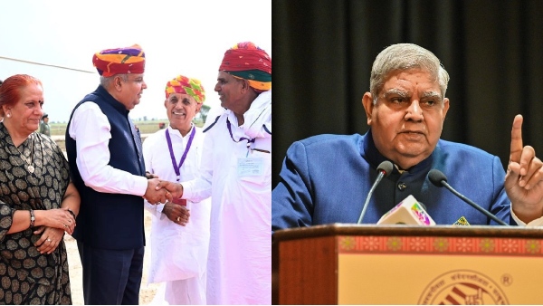 vice president jagdeep dhankhar on politics