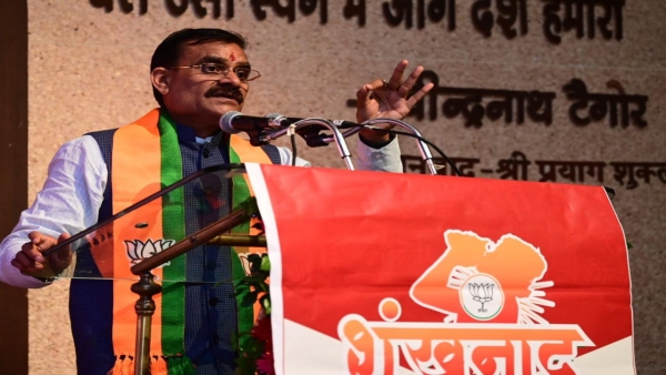 BJP leader Vishnu Das Sharma gave a big statement regarding Narendra Modis 35 visits to MP.