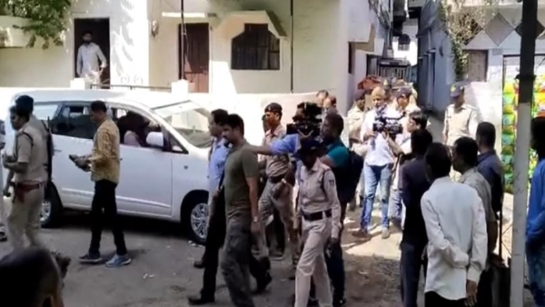 NIA action in Khanu village regarding funding, elderly suspect Mushtaq released after interrogation