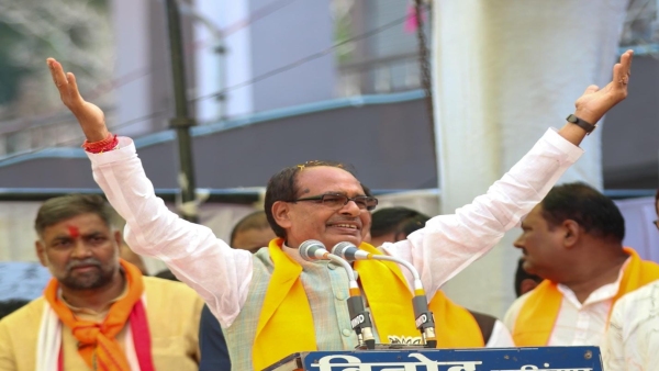 CM Shivraj Singh Chauhan asked for votes for BJP candidate from Narsinghpur, took jibe at Congress