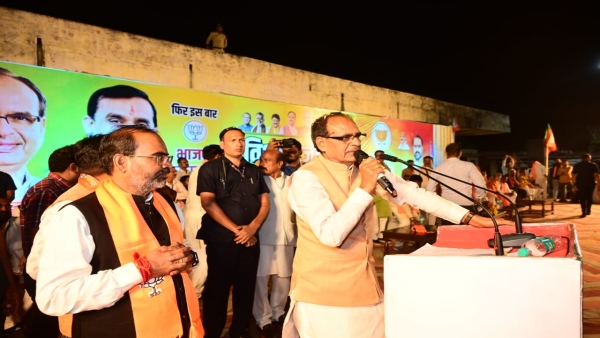CM Shivraj Singh Chauhan gave statement on ladli behna Yojana in Rajnagar Assembly