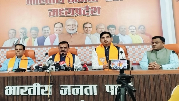BJP VD Sharma targets Congress over Priyanka Gandhi and Babri Masjid Hindutva in Damoh