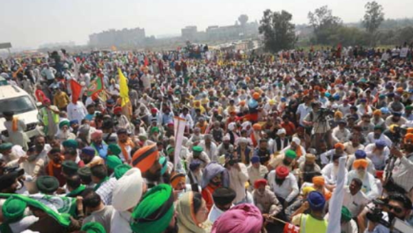 farmers protest