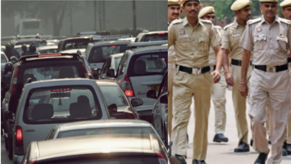 Delhi traffic Delhi traffic