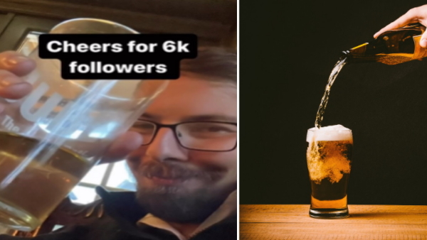 man decided to drink 2000 beer man decided to drink 2000 beer