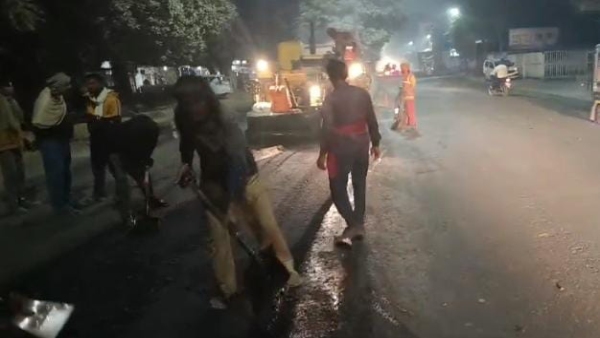 Smart road was being built secretly at night, CEO took major action against contractor and engineer