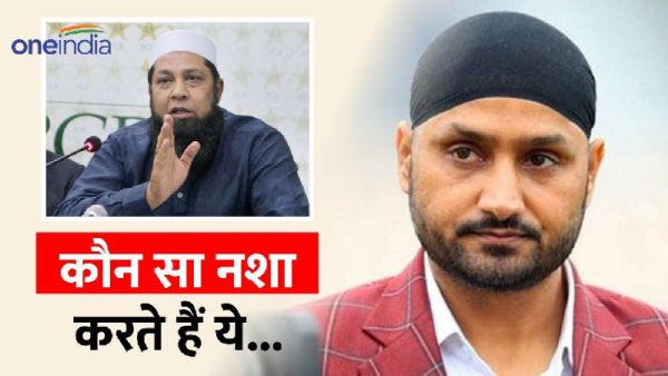 Harbhajan Singh and Inzamam ul Haq