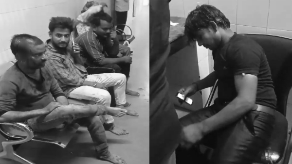 fight between two sides during a feast in agra because of rasgullas 