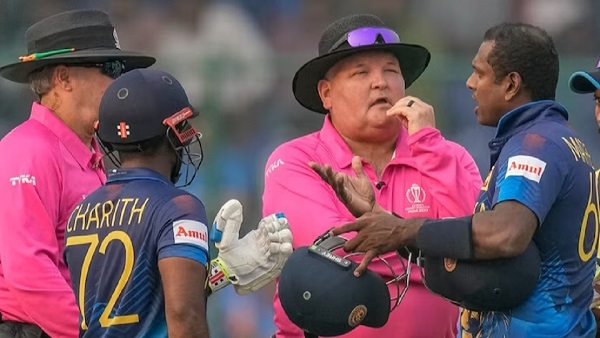 Mathews timed out controversy