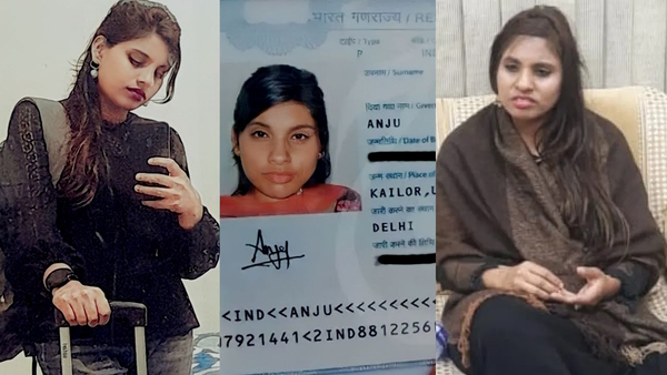 Anju alias Fatima returns from Pakistan