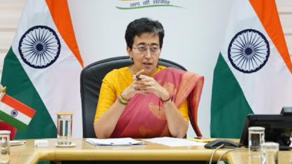 Atishi over Bamnoli village Land acquisition Atishi over Bamnoli village Land acquisition