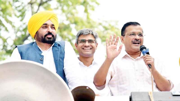 Bhagwant Mann In Chhattisgarh