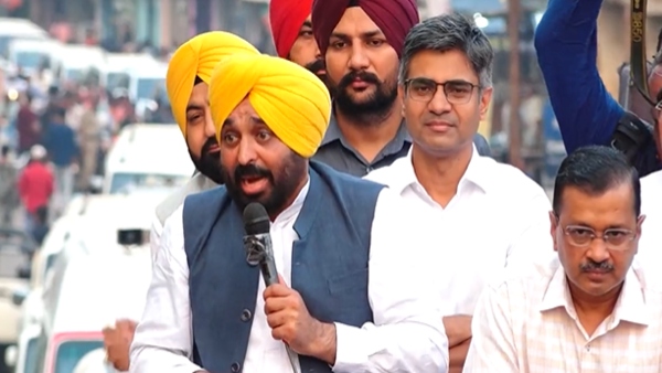 Bhagwant Mann in Chhattisgarh