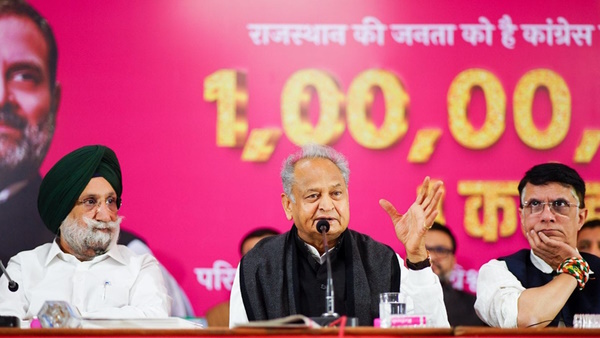 Press Conference of CM Ashok Gehlot