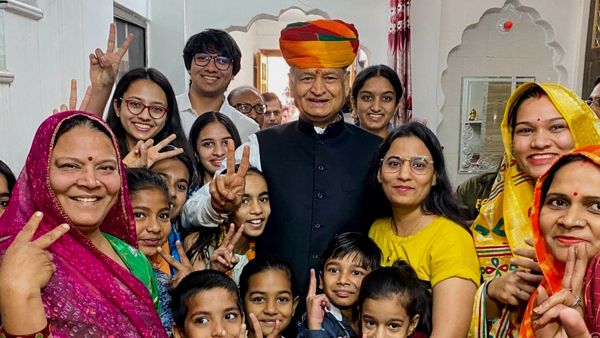 CM Ashok gehlot on Exit Poll Rajasthan 2023