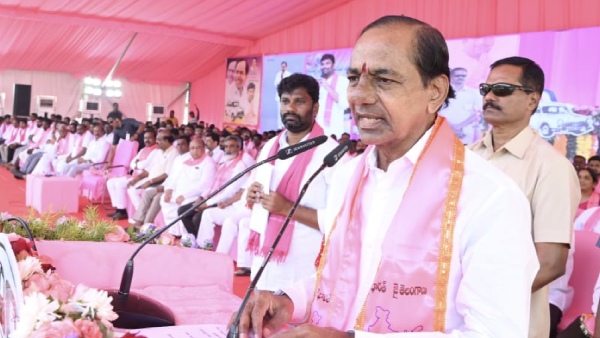 CM KCR Over over Congress