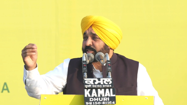 CM Mann in Punjab Anti Drug Cycle Rally 