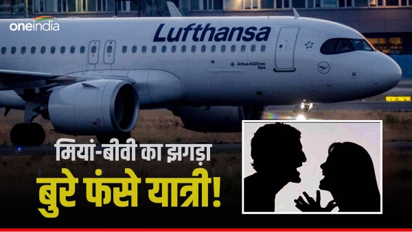 couples fight in plane