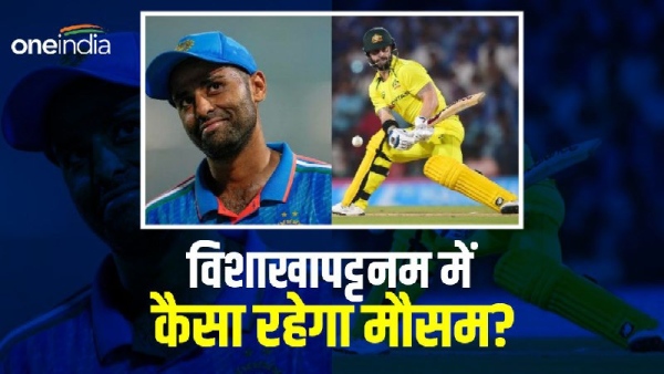 IND vs AUS 1st T20 Weather: IND vs AUS 1st T20 Weather: