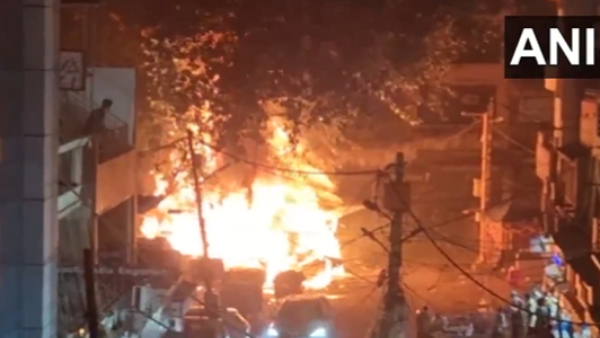 massive fire broke massive fire broke