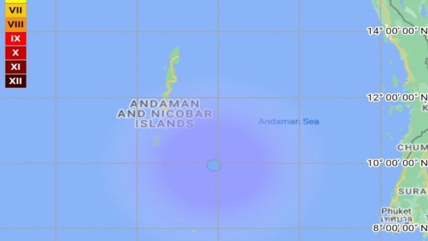 Earthquake Andaman