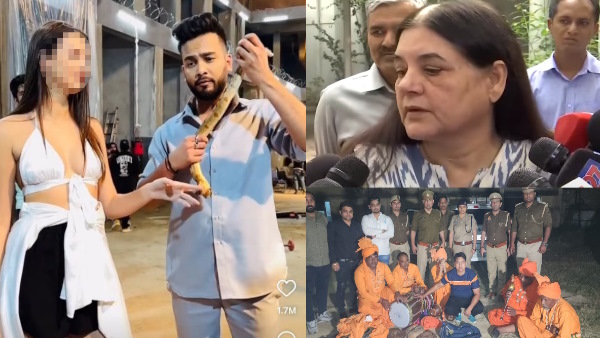 Elvish yadav started hashtag against maneka gandhi on twitter after snake venom instance