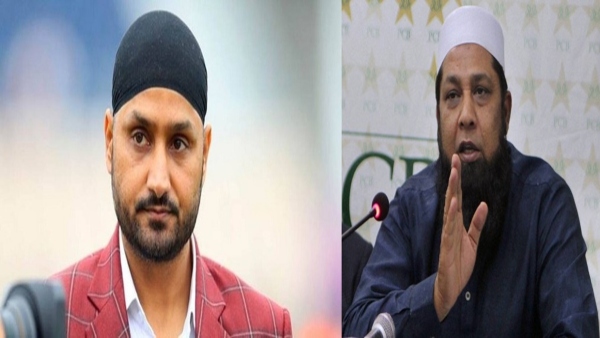  Harbhajan Singh and Inzamam ul Haq