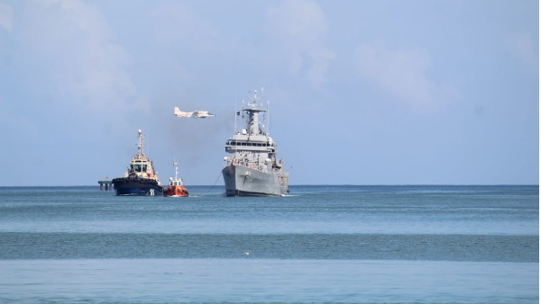 India built in Military base in Mauritius