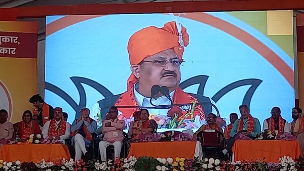 JP Nadda in dausa Rajasthan 