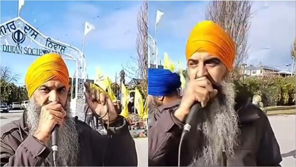 Khalistani threat Hindu temple