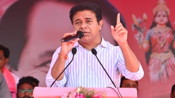 KTR over BJP Congress 