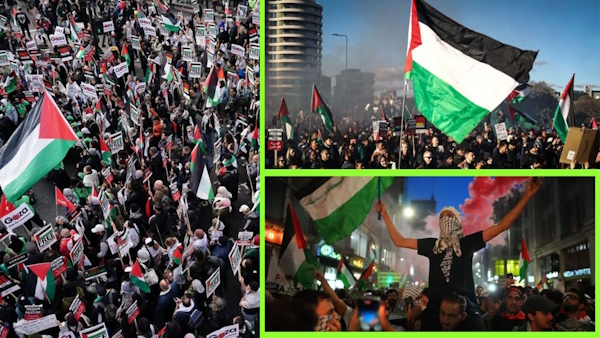 israel palestine protest london