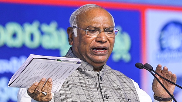 Mallikarjun Kharge over BJP and BRS Mallikarjun Kharge over BJP and BRS