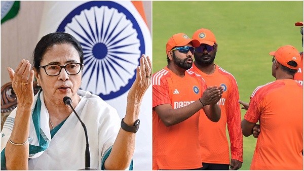 Mamata Banerjee India cricket jersey