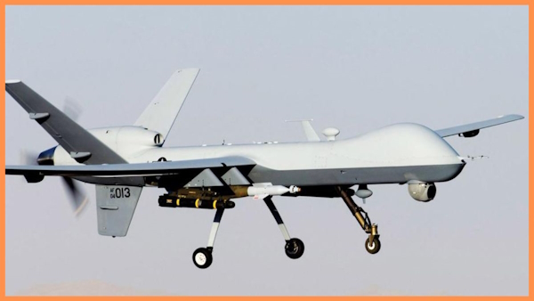 Houthi rebels shoot down US drone