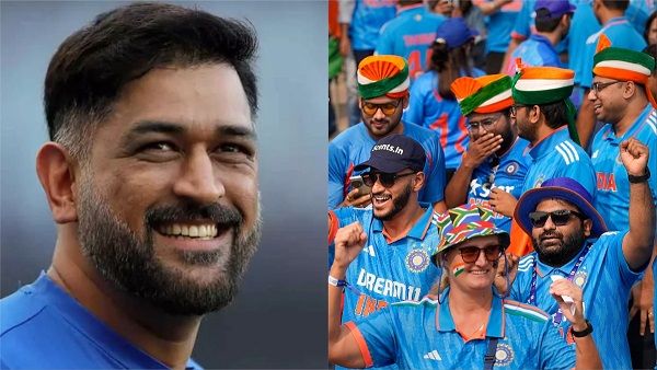 MS Dhoni World Cup Final IND vs AUS
