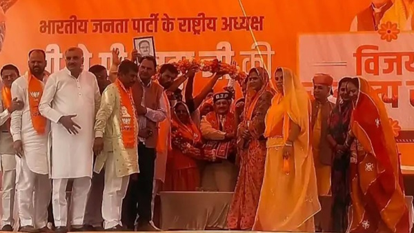 Jodhpur: JP Nadda says Gehlot government has ruined aan baan of Rajasthan Jodhpur: JP Nadda says Gehlot government has ruined aan baan of Rajasthan