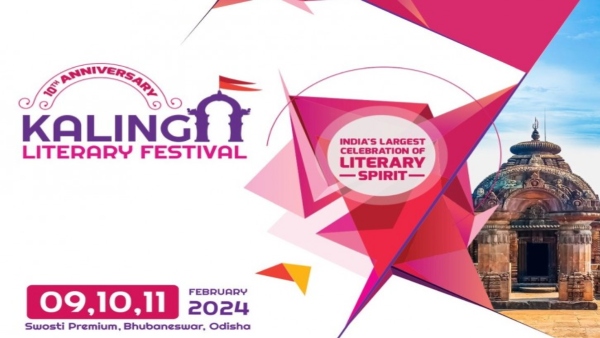 kalinga literary festival 2024 Festival will be held on february 9 to 11 in Bhubaneswar 